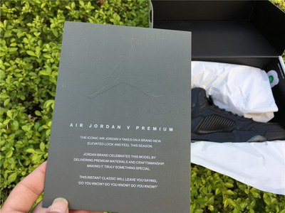 Air Jordan 5 Premium Pinnacle “Black”