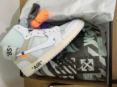 OFF-WHITE x Air Jordan 1 “White”