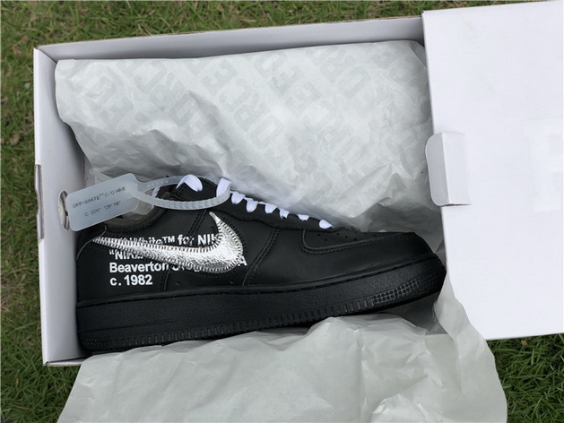 Off White x Air Force 1 Black