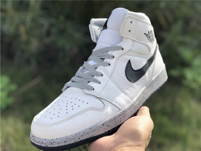 Air Jordan 1 White Cement