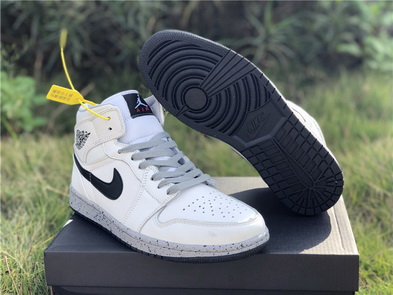 Air Jordan 1 White Cement
