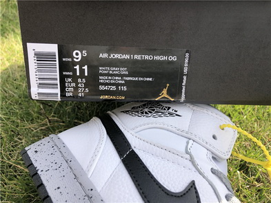 Air Jordan 1 White Cement