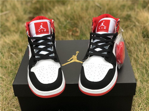 Air Jordan 1 Mid White Plaid(W)-028