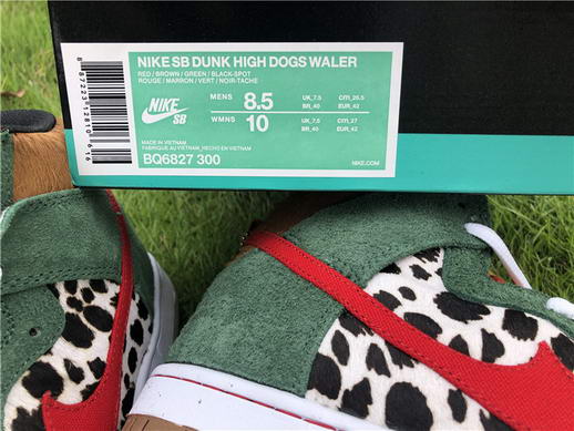 Nike Dunk High “Dog Walker”(Women)
