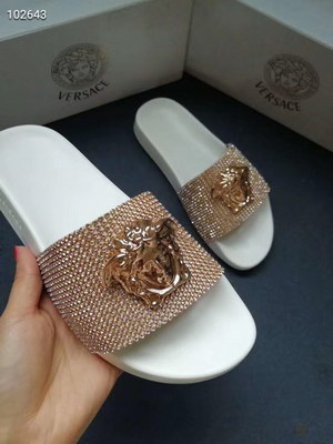 Versace Slippers Women(AAA)-028