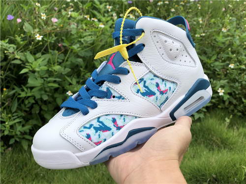 Air Jordan 6 GS GreenAbyss