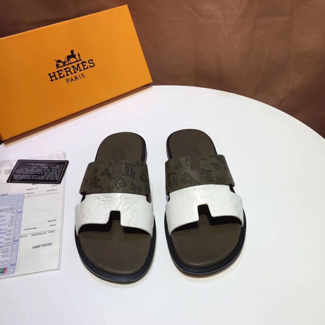 H**mes slippers(aaa)-001