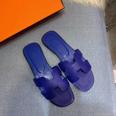 H**mes slippers women(aaa)-009