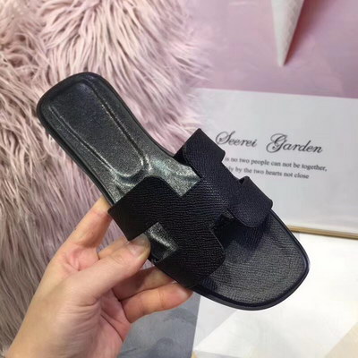 H**mes slippers women(aaa)-013