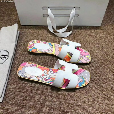 H**mes slippers women(aaa)-005