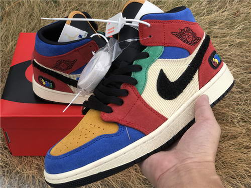 Blue The Great x Air Jordan 1 Mid “Fearless”