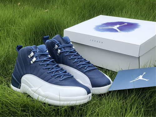 Air Jordan 12  Stone Blue