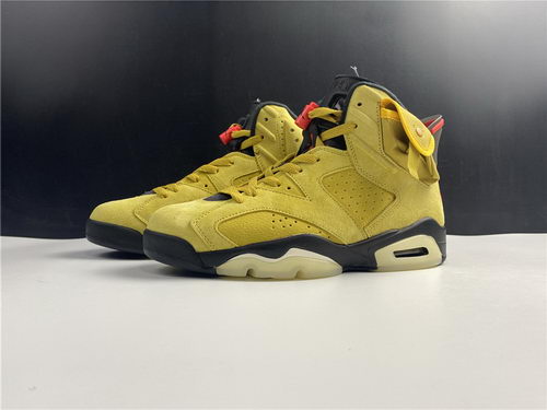 Travis Scott x Air Jordan 6 yellow