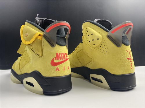 Travis Scott x Air Jordan 6 yellow