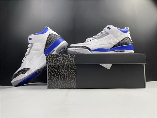 Air Jordan Retro 3 Racer Blue