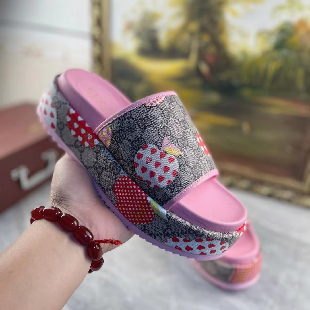 G*u*i slippers women(aaa)-144