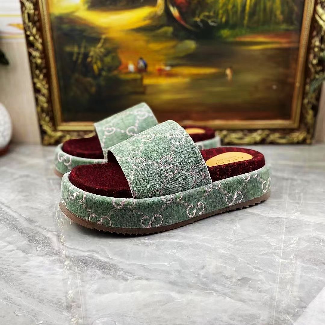 G*u*i slippers women(aaa)-140