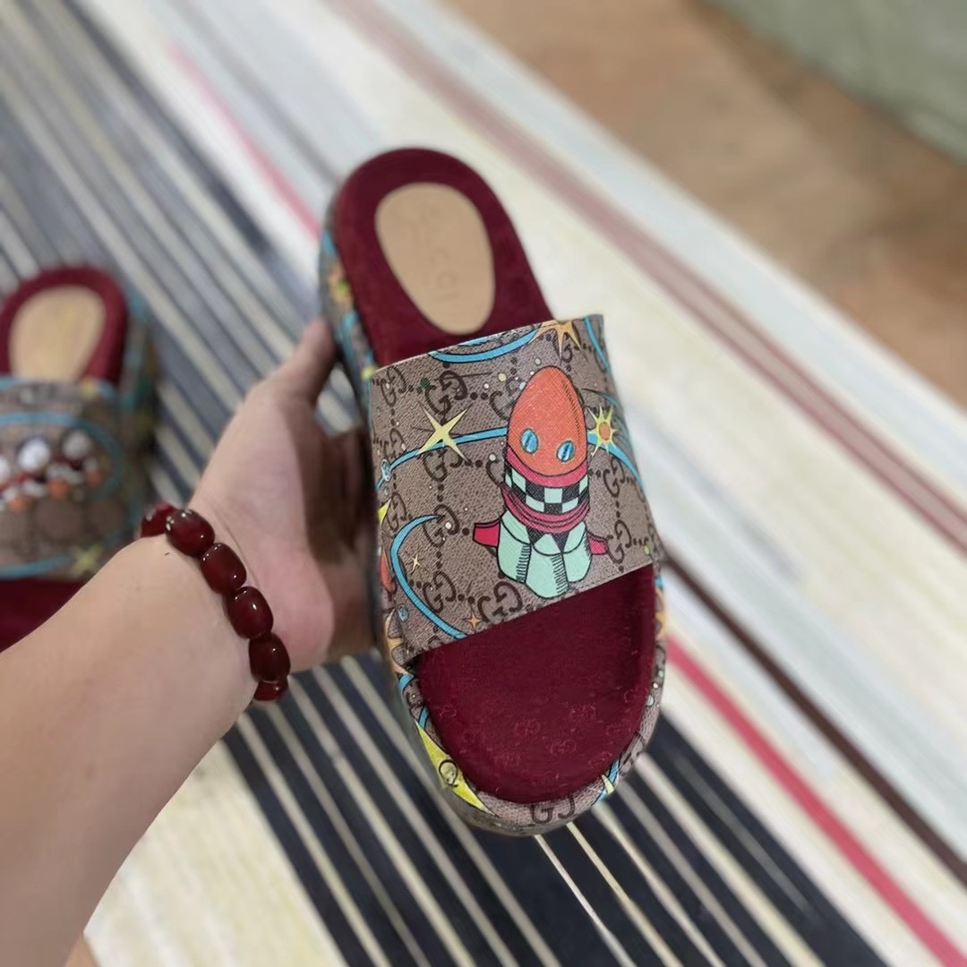 G*u*i slippers women(aaa)-145