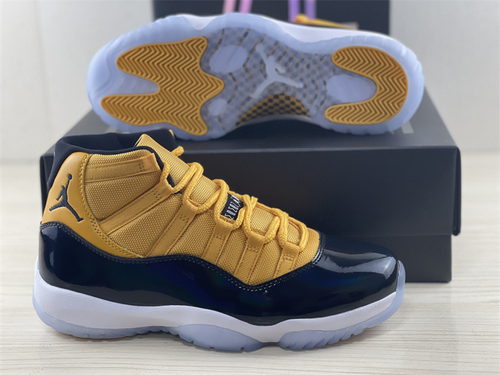 Air Jordan 11 Black Yellow