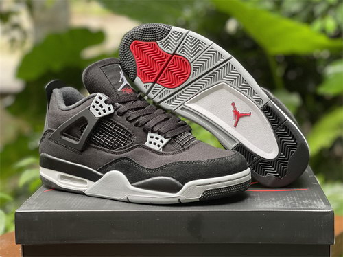 Air Jordan 4 “Black Canvas”