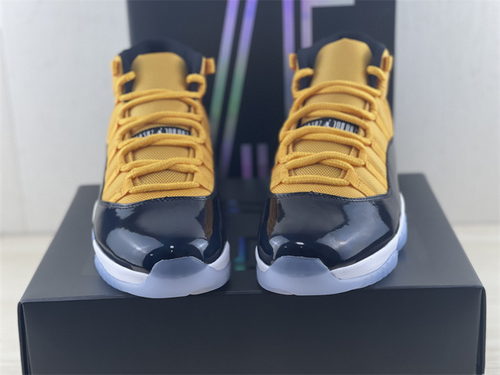 Air Jordan 11 Black Yellow