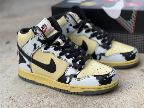 Nike Dunk High 1985 “Black Acid Wash”