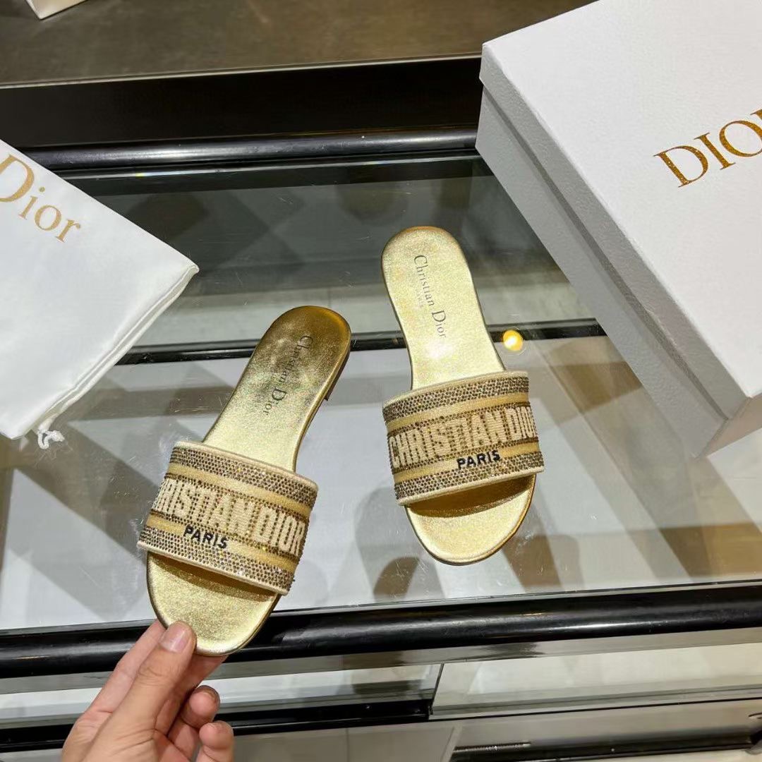 D*or slippers women(aaa)-033