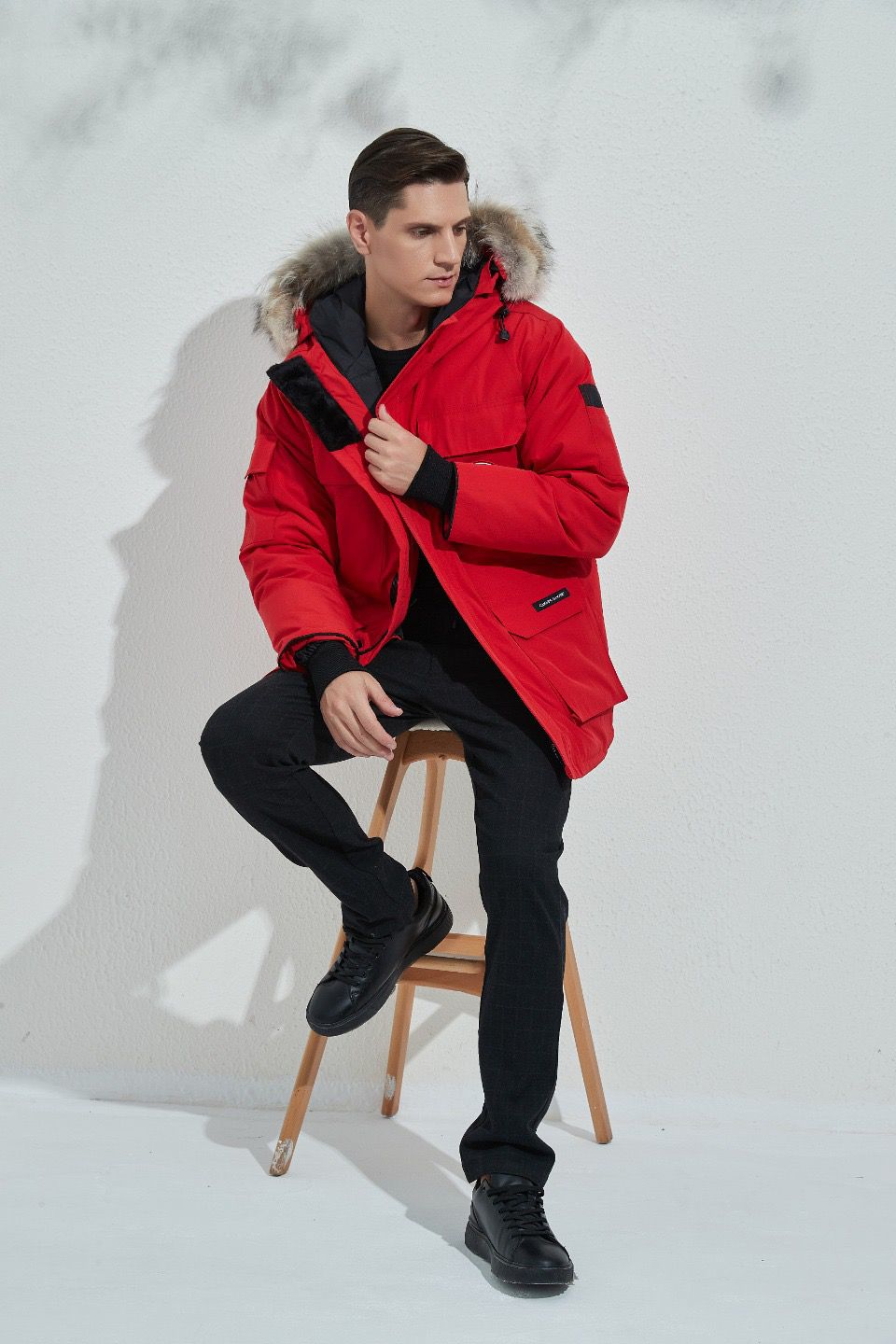 Can*a Go*e coat-197