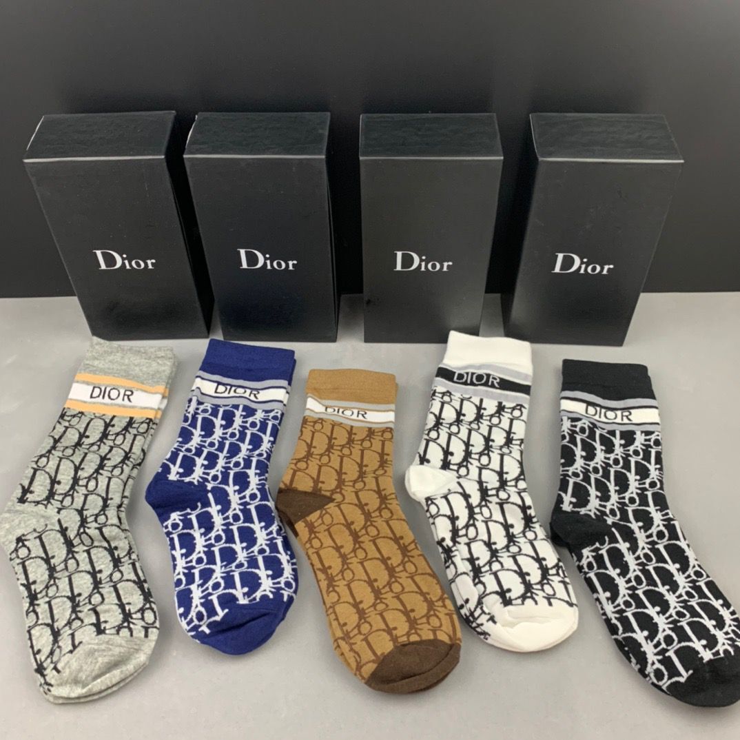 D*or socks(5 pairs)-003