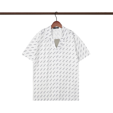 Ba*len*cia*ga short shirt-005