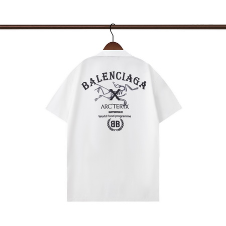 Ba*len*cia*ga short shirt-010