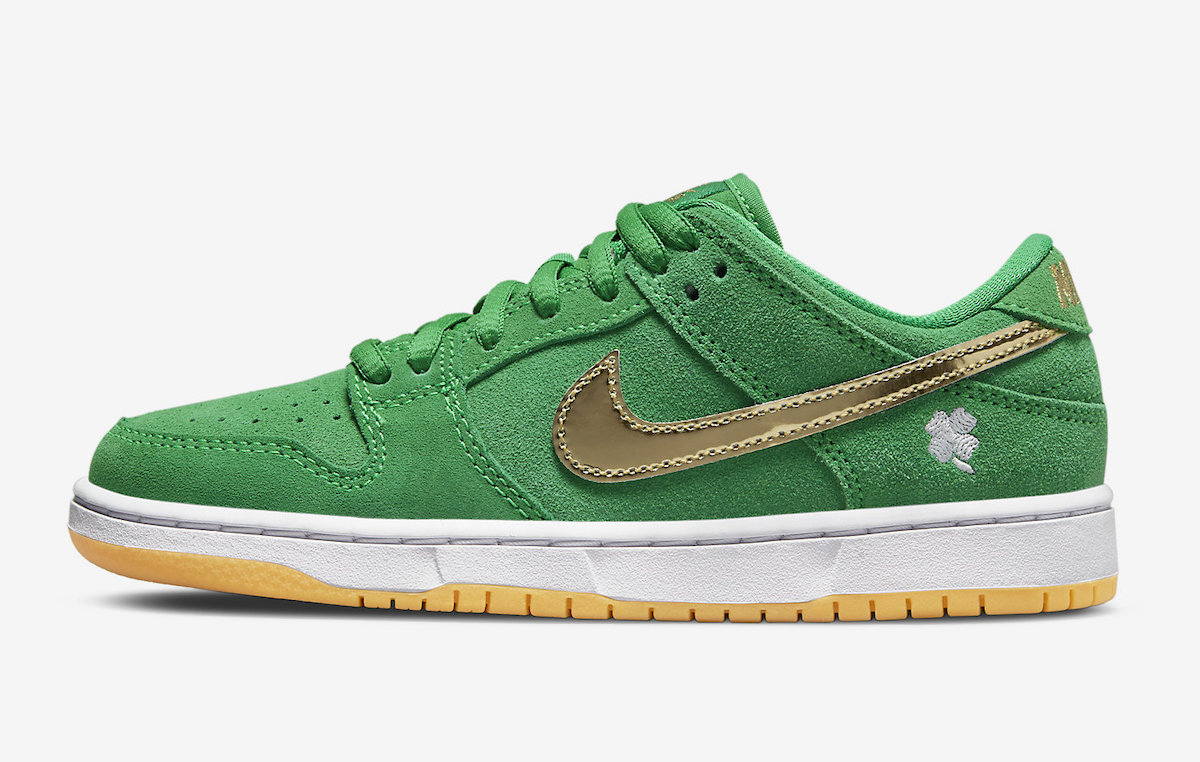 Nike SB Dunk Low St Patrick Green Day Style