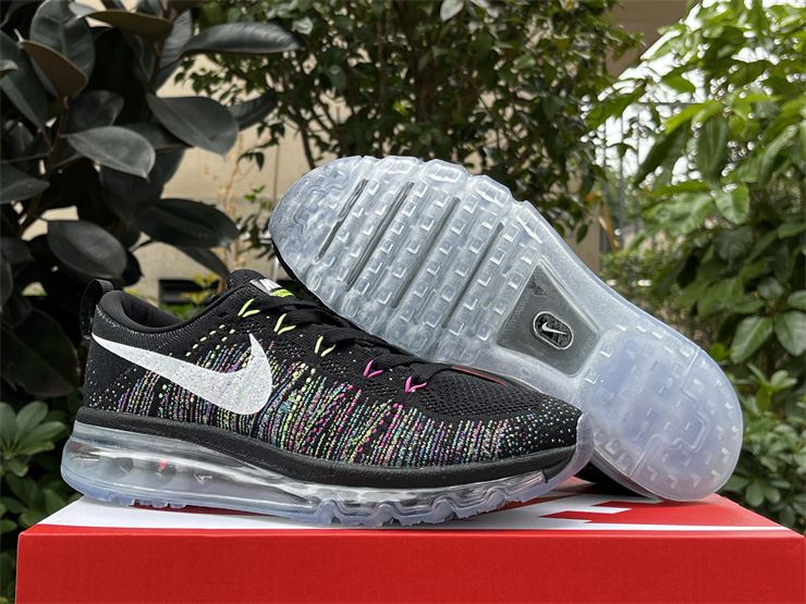 Nike Air Max  Flyknit Multicolor Black
