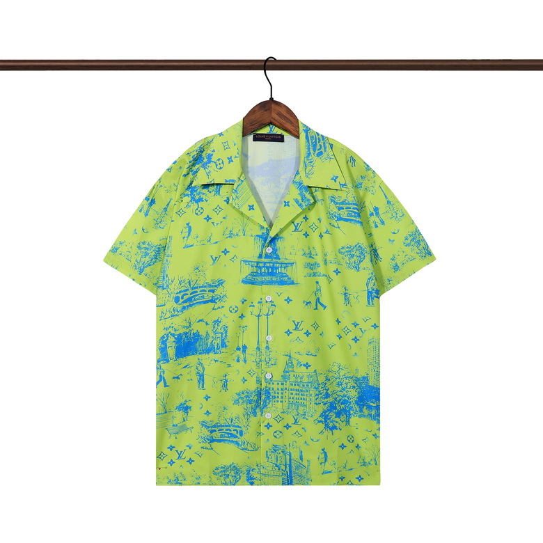 LV short shirt-155