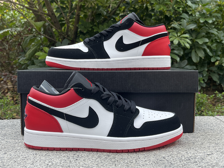 Air Jordan 1 Low White Black Gym Re