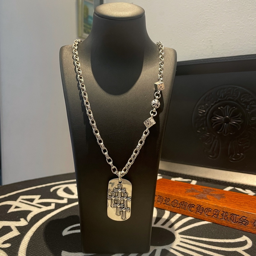 Ch*0me heart necklace-105