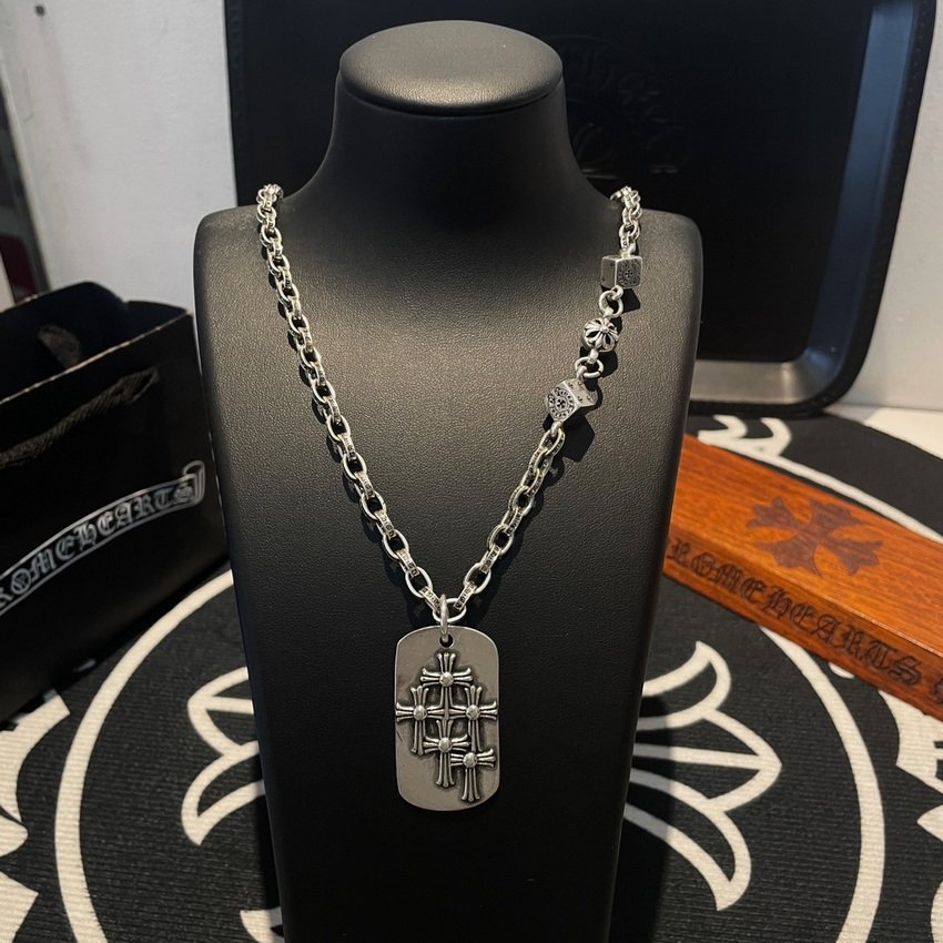 Ch*0me heart necklace-105