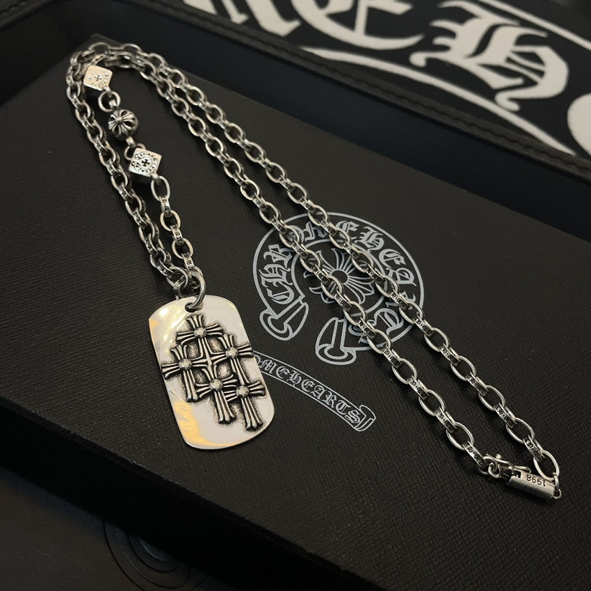 Ch*0me heart necklace-105