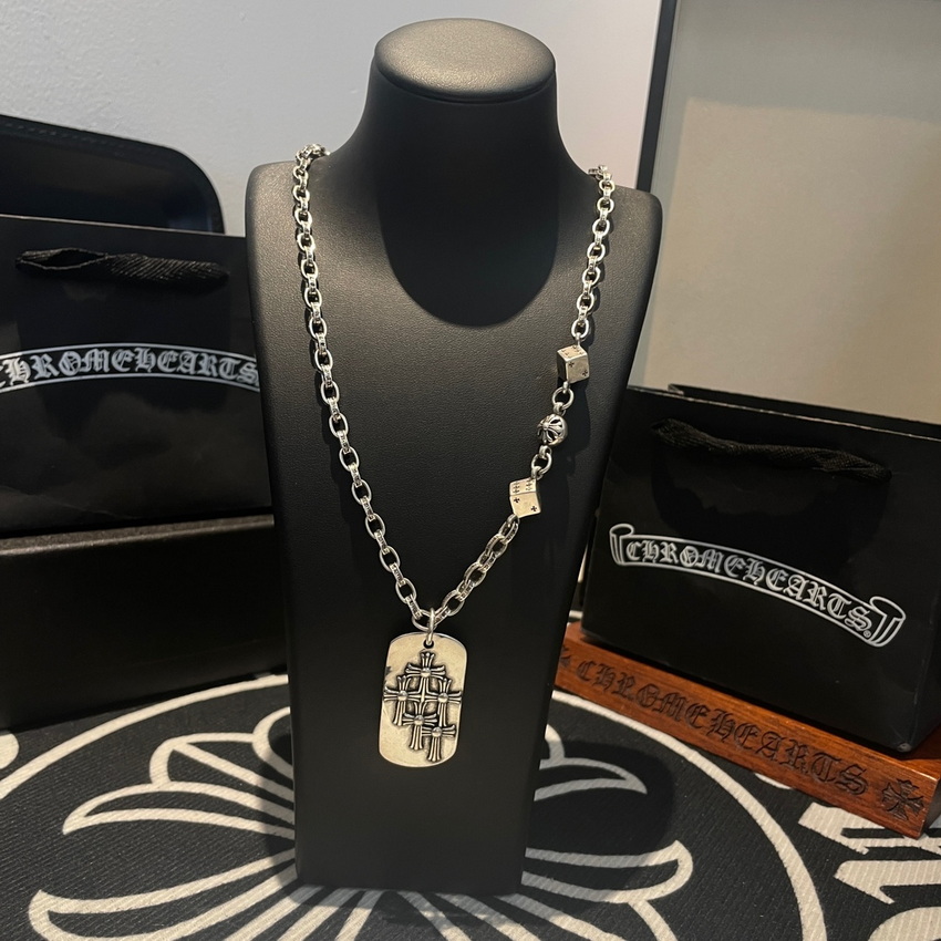 Ch*0me heart necklace-105