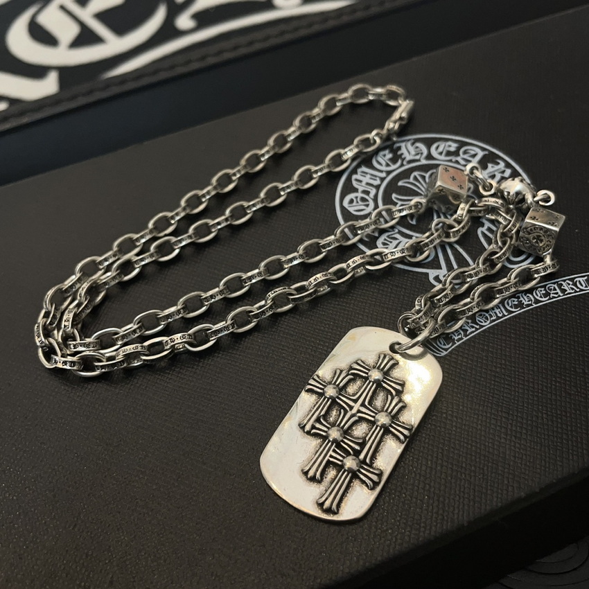 Ch*0me heart necklace-105