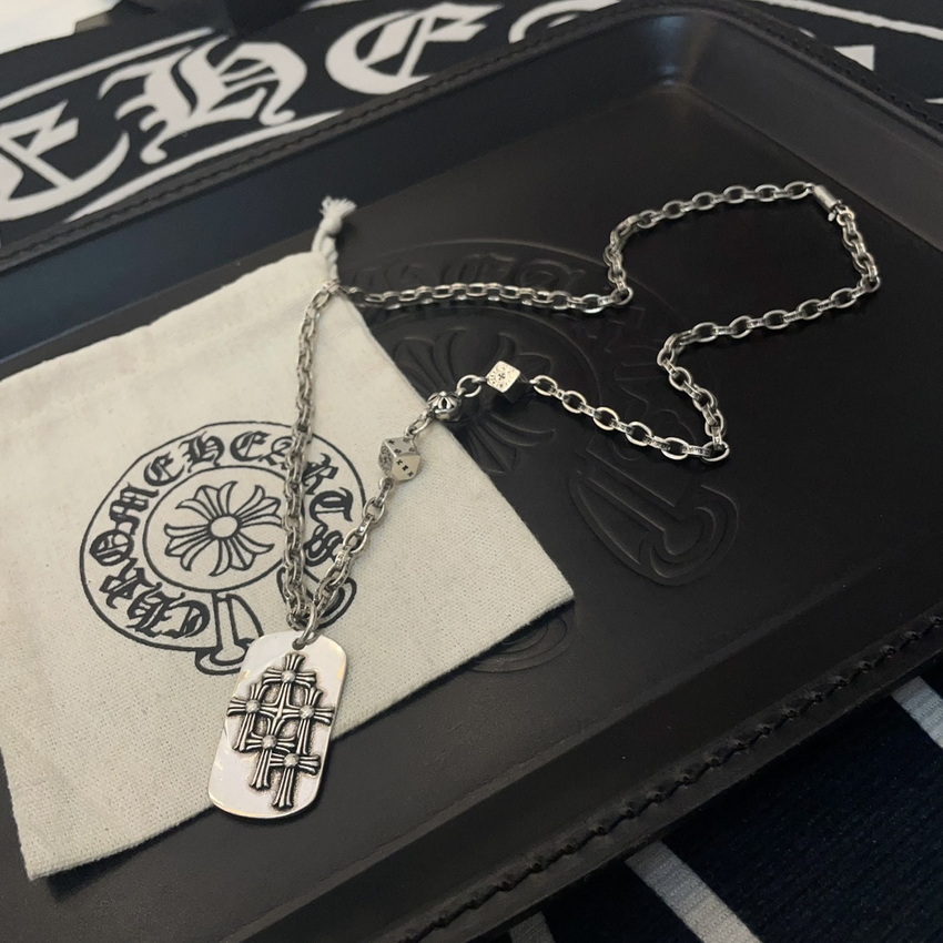 Ch*0me heart necklace-105