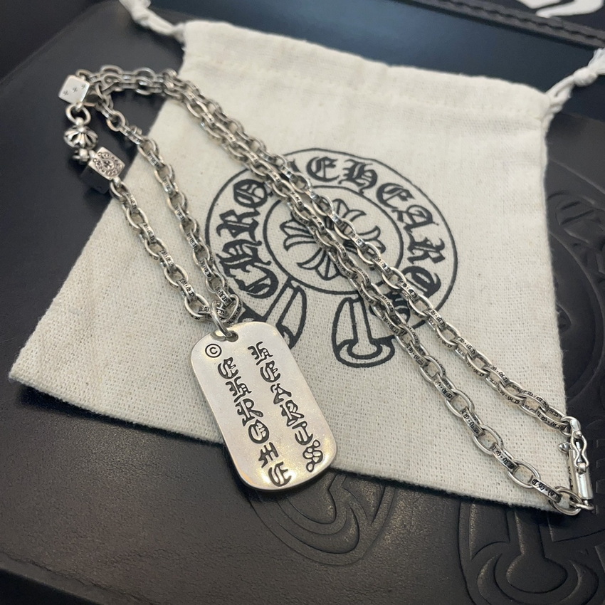 Ch*0me heart necklace-105