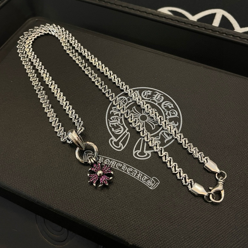 Ch*0me heart necklace-019