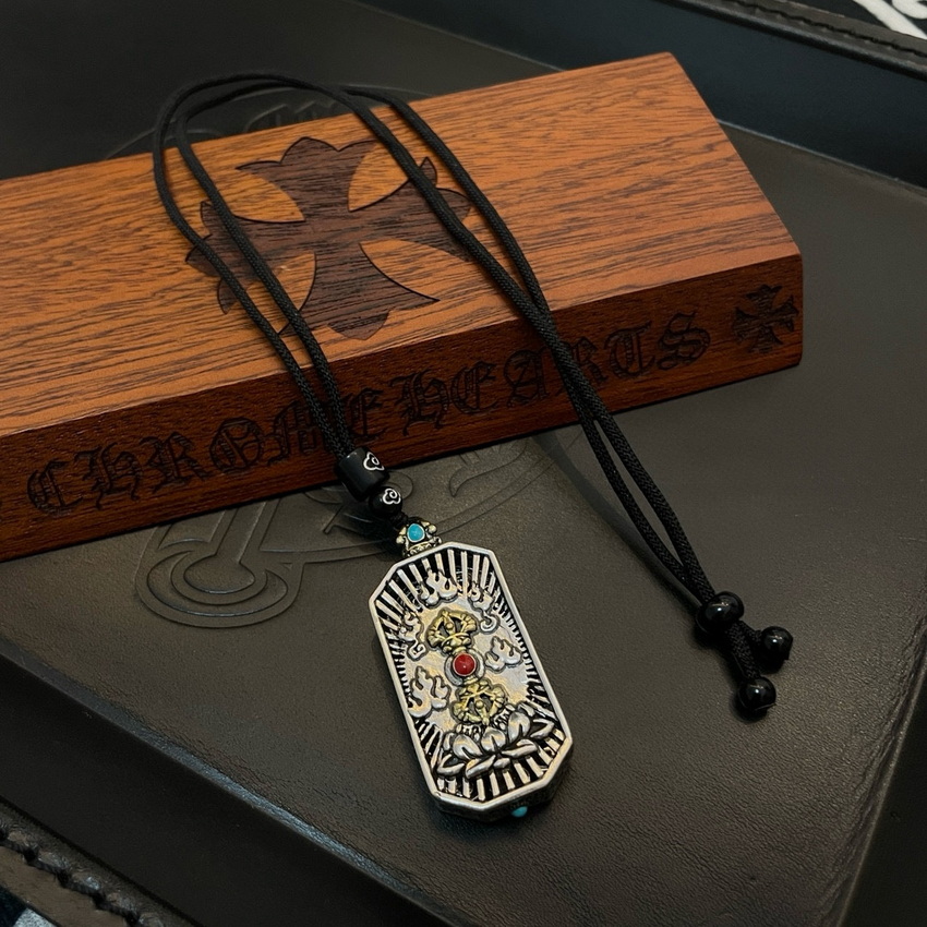 Ch*0me heart necklace-023