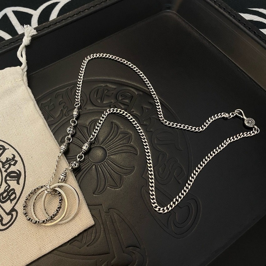 Ch*0me heart necklace-028