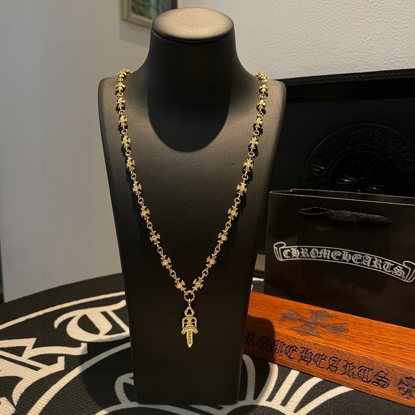Ch*0me heart necklace-032