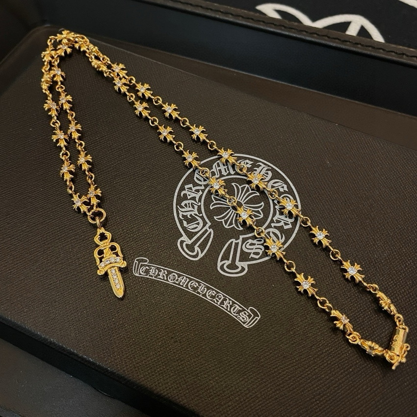 Ch*0me heart necklace-032