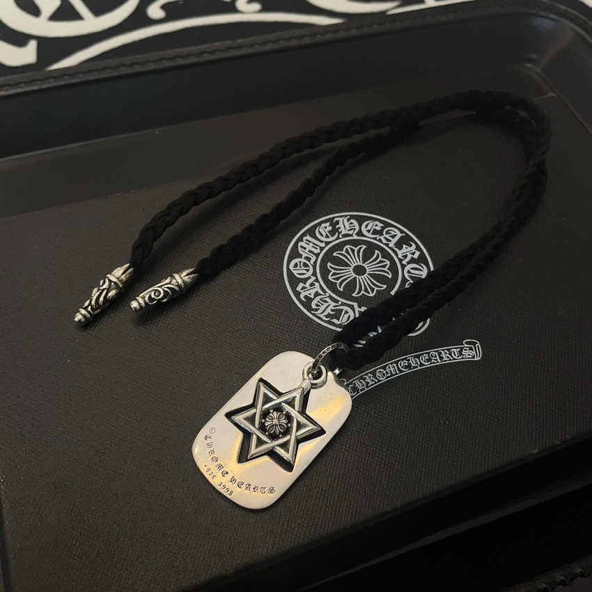 Ch*0me heart necklace-036