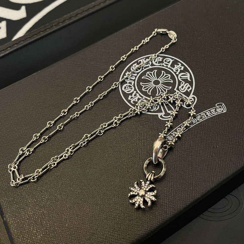 Ch*0me heart necklace-037
