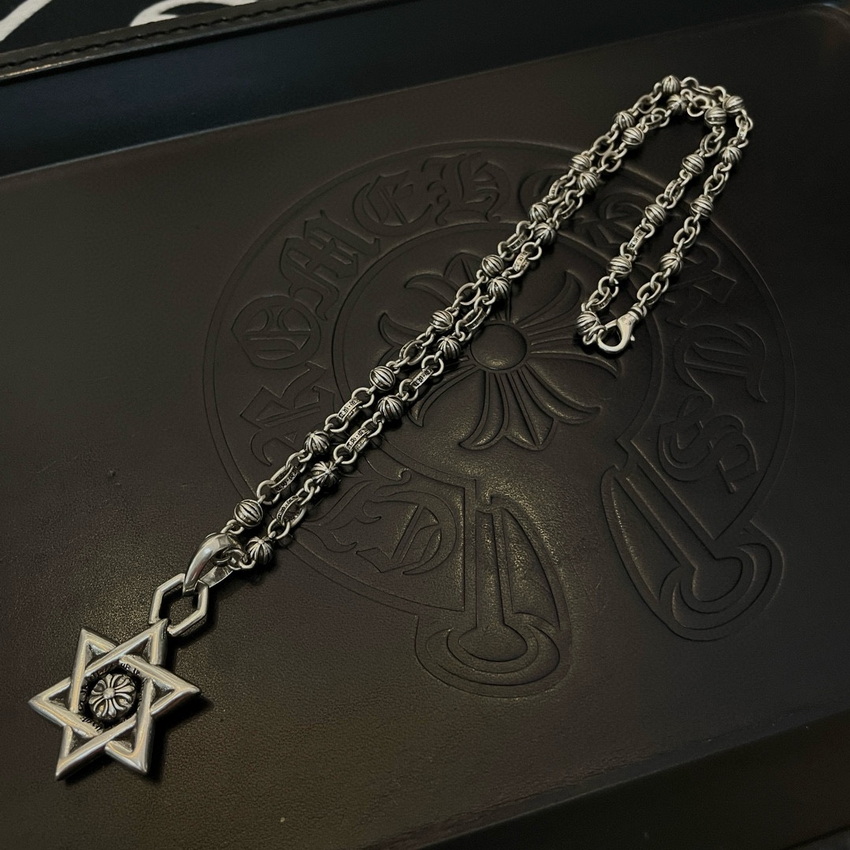 Ch*0me heart necklace-039